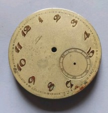 LA ROCHETTE Swiss Vintage Dials from Pocket watch 42mm.Metal