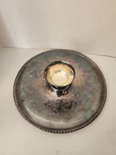 W.Rogers  Silverplate "Jefferson" Chip and Dip Server 12 1/2 inch with Box