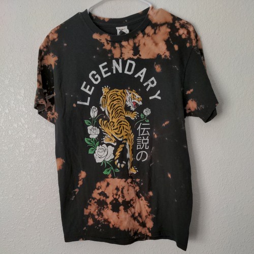 Men's Legendary Tiger Roses Bleached T 