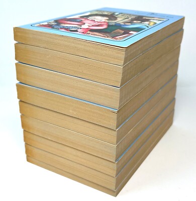 Vintage 1971 The Little House 9 Book Complete Box Set Blue J1-J8