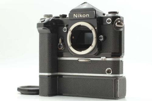 【 EXC+5 】 Nikon F2 35mm Film Camera Eyelevel DE-1 w/ MD-1 and MB-1 Japan #N4232W