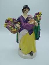 Charles Vyse (1882-1971) 'The Tulip Woman' a Chelsea 1922 Pottery Figurine