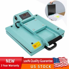 15"X15" DIY Digital Clamshell T-shirt Heat Press Machines Sublimation Transfer