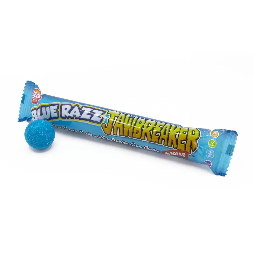 Zed Candy Jawbreaker 6 Ball Pack 49.5g Bubblegum Gumballs Sweets Party