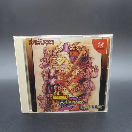 Marvel vs Capcom 2 New Age of Heroes Dreamcast with Manual Japan NTSC-J