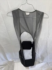 Shock Doctor Showtime Football Rib Vest, Black, Youth Medium