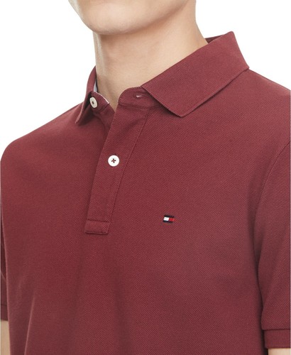 NWT Tommy Hilfiger Men's THFLEX Slim Fit Short Sleeve Mesh Polo Shirt 33 Colors - Picture 15 of 137