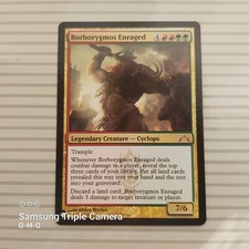 Magic: The Gathering Card - Gatecrash (The List)~ Mythic ~ Borborygmos Enraged