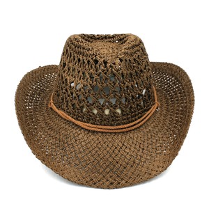 straw brim hat wide sun summer beach panama cowgirl cowboy cap western
