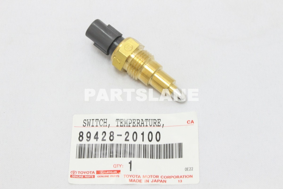 Switchソフト
フューリーワールド、FF10、三国無双7DX他5つ 89428-21010 TOYOTA GENUINE SWITCH, TEMPERATURE DETECT, NO.2
