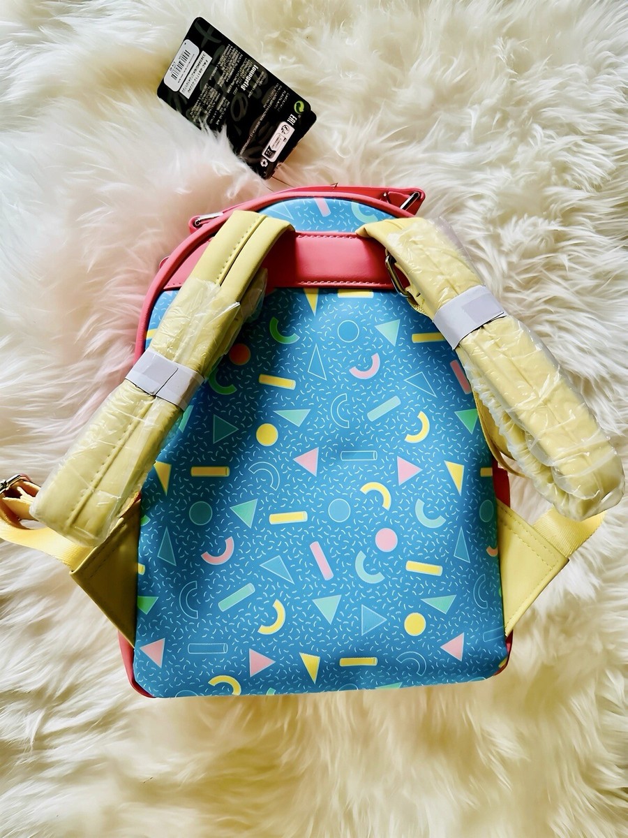 Loungefly Disney Goofy Troop Group Portrait Mini Backpack New Loungefly Disney Goofy Goof Troop Group Portrait Mini  main image 2