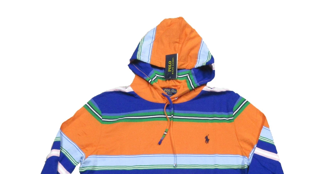 Blue and orange polo cheap hoodie