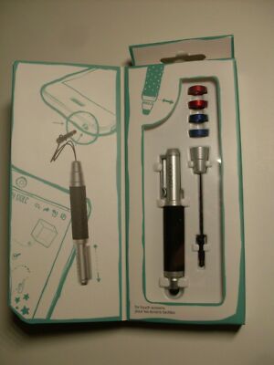 Touch Screen Capacitive Stylus- Wacom Bamboo Pocket for iPad, Tablets, Phones.
