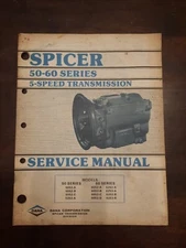 Dana Spicer 50-60 Series 5-Speed Transmission Service Manual 