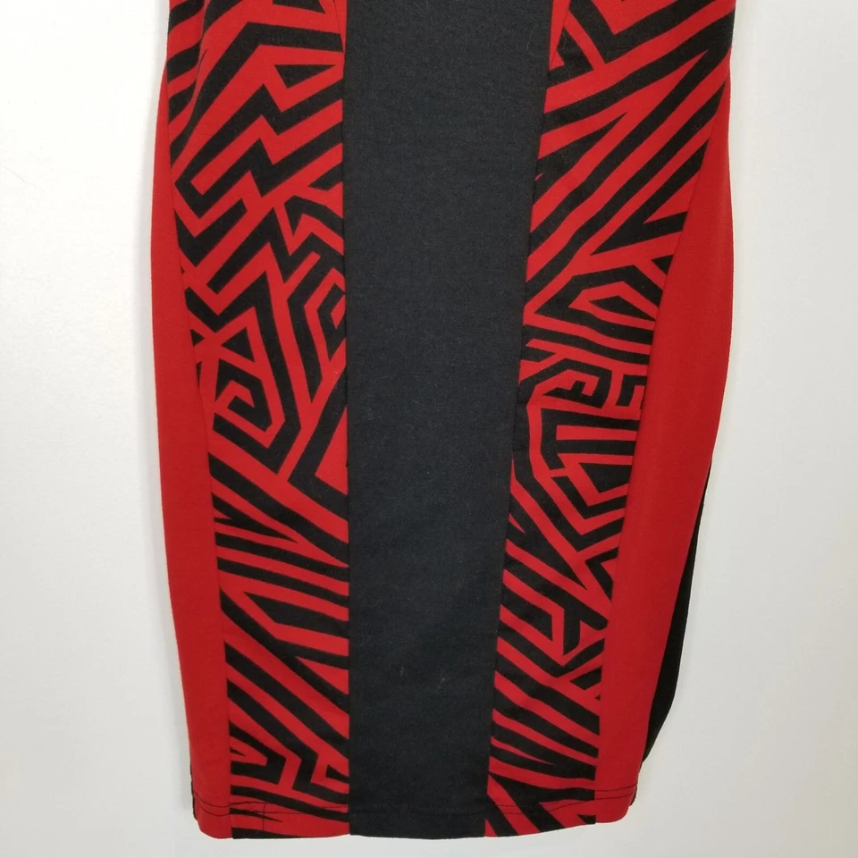 Mini Vestidos Kardashian Colección Mujeres Elastizados Bodycono Talla L Negro Rojo Fiesta Foto 4 de 4