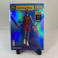 Evan Mobley RC ARRIVING NOW HOLO 2021-22 Panini NBA Hoops Rookie #2 Basketball