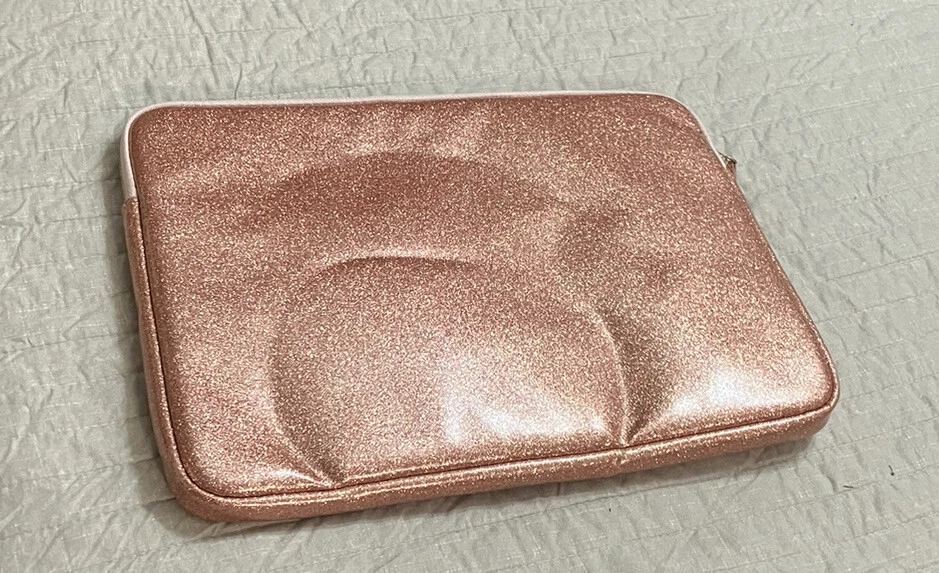 Kate Spade New York MacBook Glitter Saffiano Laptop Sleeve W/ Matching Case 13" - Image 2 of 4