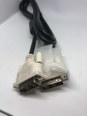 NEW DVI 6' Ft Foot DVI-D Male to DVI-D Male Video LCD Dual Link Monitor Cable 