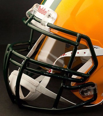 GREEN BAY PACKERS NFL Riddell Speed S2BDC-SP Football Helmet Facemask//Faceguard