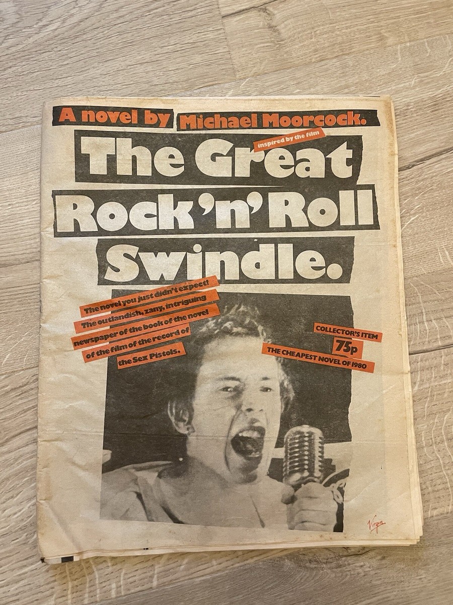 SEX PISTOLS The Great Rock ‘N’Newspaper The Great Rock N Roll Swindle Sex Pistols - Newspaper | eBay UK