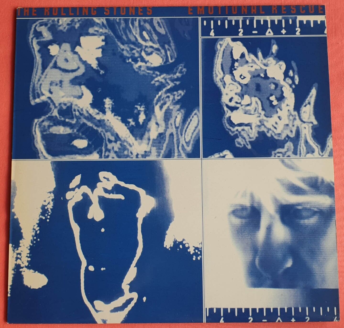 The Rolling Stones-Emotional Rescue LP Greece Send It to Me, She's So Cold NM