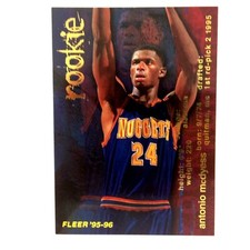 Antonio McDyess 1995-96 Fleer Rookie Card #298 NBA Denver Nuggets. rookie card picture