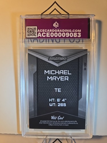 Wild Card Alumination Purple Disco 2023 Michael Mayer (RC) 5/10 As Como Nuevo 9 - Imagen 2 de 3