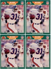 (4) 1989 Pro Set #102 Mike Harden Denver Broncos Card Lot