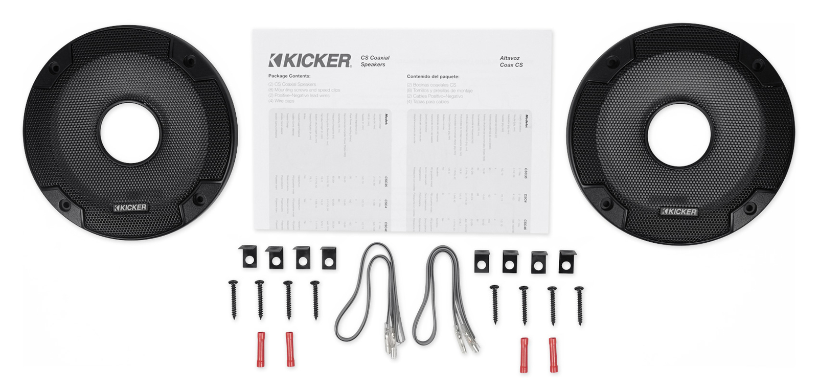 Комплект для замены задних динамиков Kicker CSC 525 Жгут проводов для Ford F-150 1999-2003 годов выпуска