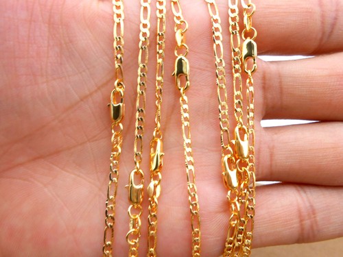 10PCS 16-30inch Jewelry 18K GOLD FILLED 