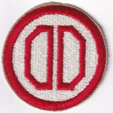 31st Infantry Division patch Dixie Division US made real WWII make