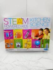 Steam Powered Kids Kitchen Science Kit 30 Specially Designed Reusable Experiment