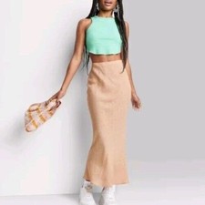 Women's Mid-Rise Maxi Skirt - Wild Fable S