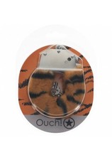 Shots America Ouch Playful Heavy Duty Fluffy Handcuffs Tiger, New