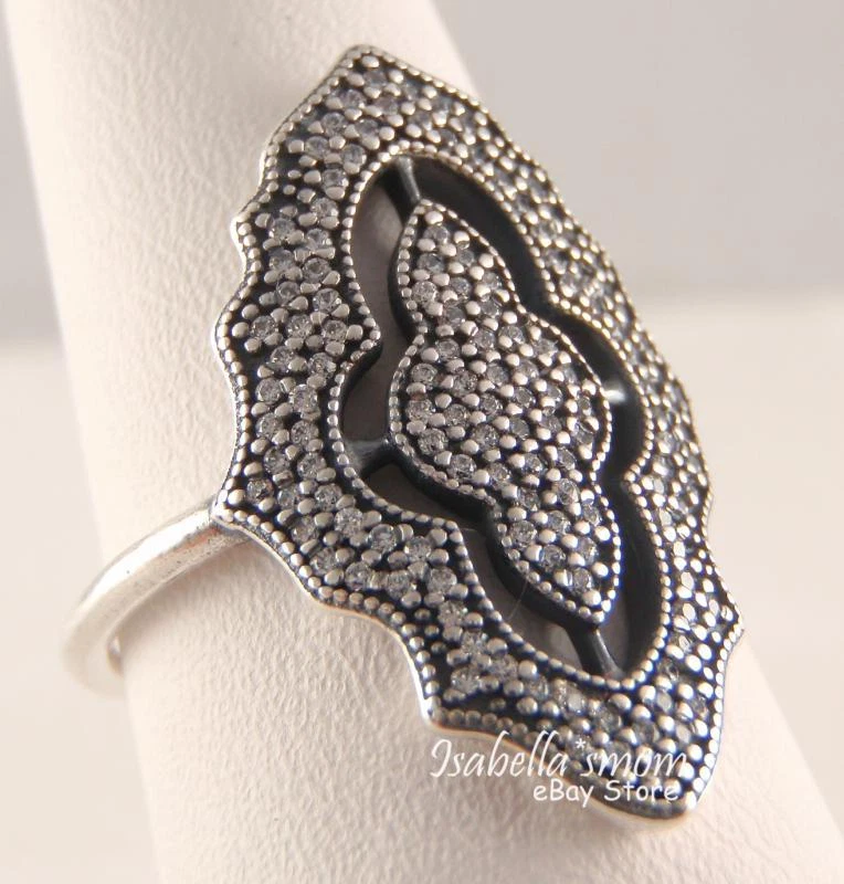 Pandora statement cheap lace ring