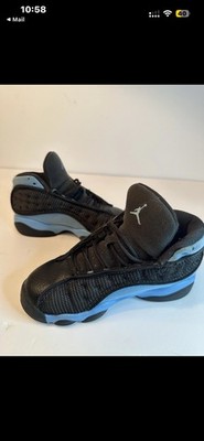 Youth Nike Air Jordan 13 Retro 414575-041  Black/University Blue Size 13C