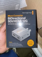 Blackmagic Design Micro Converter BiDirectional SDI/HDMI 12G