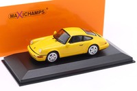 Porsche 911 (964) Carrera 2 Baujahr 1989 Gelb 1:43 Minichamps