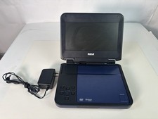 RCA model DRC6338 blue portable DVD player 8" LCD screen READ 