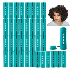 36 pcs Jumbo Perm Rods Extra Large Size Hair Rollers for Natural Hair Long