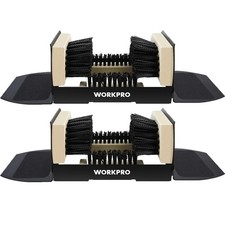WORKPRO Boot Brush Scraper Outdoor, Shoe Cleaner Brush, Scrubber, Heavy...