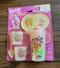 VTG 1992 Barbie Magic Color Change Party Set 7 pcs Cups Pitcher Saucers NEW NOS