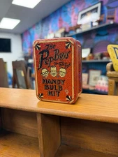 Vintage Pep Boys Handy Bulb Kit Tin w/ Baldwin Automobile Lamps – Rare 1930s