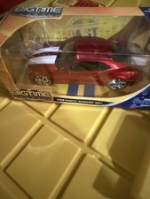 JADA BIGTIME 2010 CHEVY CAMARO SS RED / WHITE STRIPES 1:24 NEW IN BOX