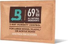 Boveda 69% Two-Way Humidity Control Pack for Storing Up to 25 Items – Size 60 