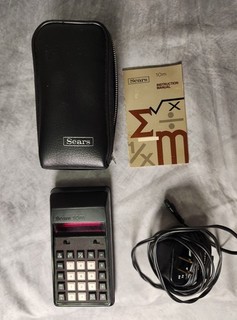 Sears 10m Calculator with case AC Adapter does not work