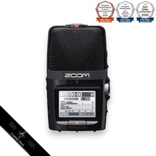 Zoom H2N Handy Voice Recorder Black Portable Digital Audio Compact Stereo Japan