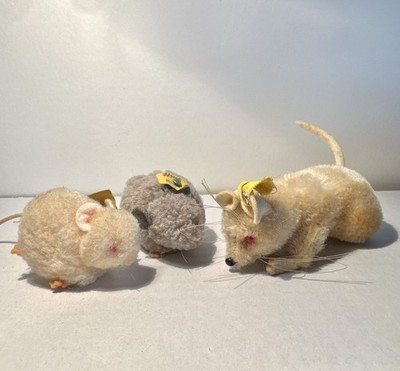 Steiff Maus Pieps 2174. + Wollminiatur