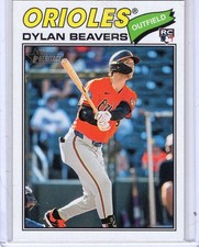 2026 Topps Heritage #48 Dylan Beavers