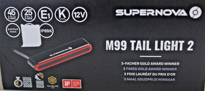 Supernova M99 Tail Light 2 Rückleuchte 12V -helles E-Bike Rücklicht-19.9 2346 S9